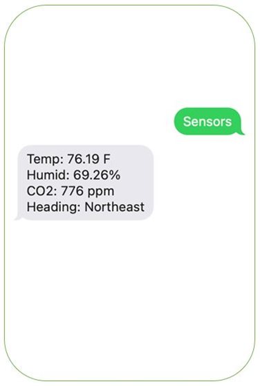 Earth Rover temperature sensors